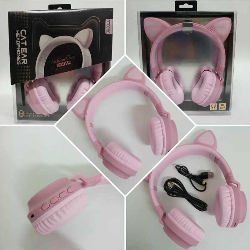 Audífonos Cat Ear JR028 Sevenlli Store